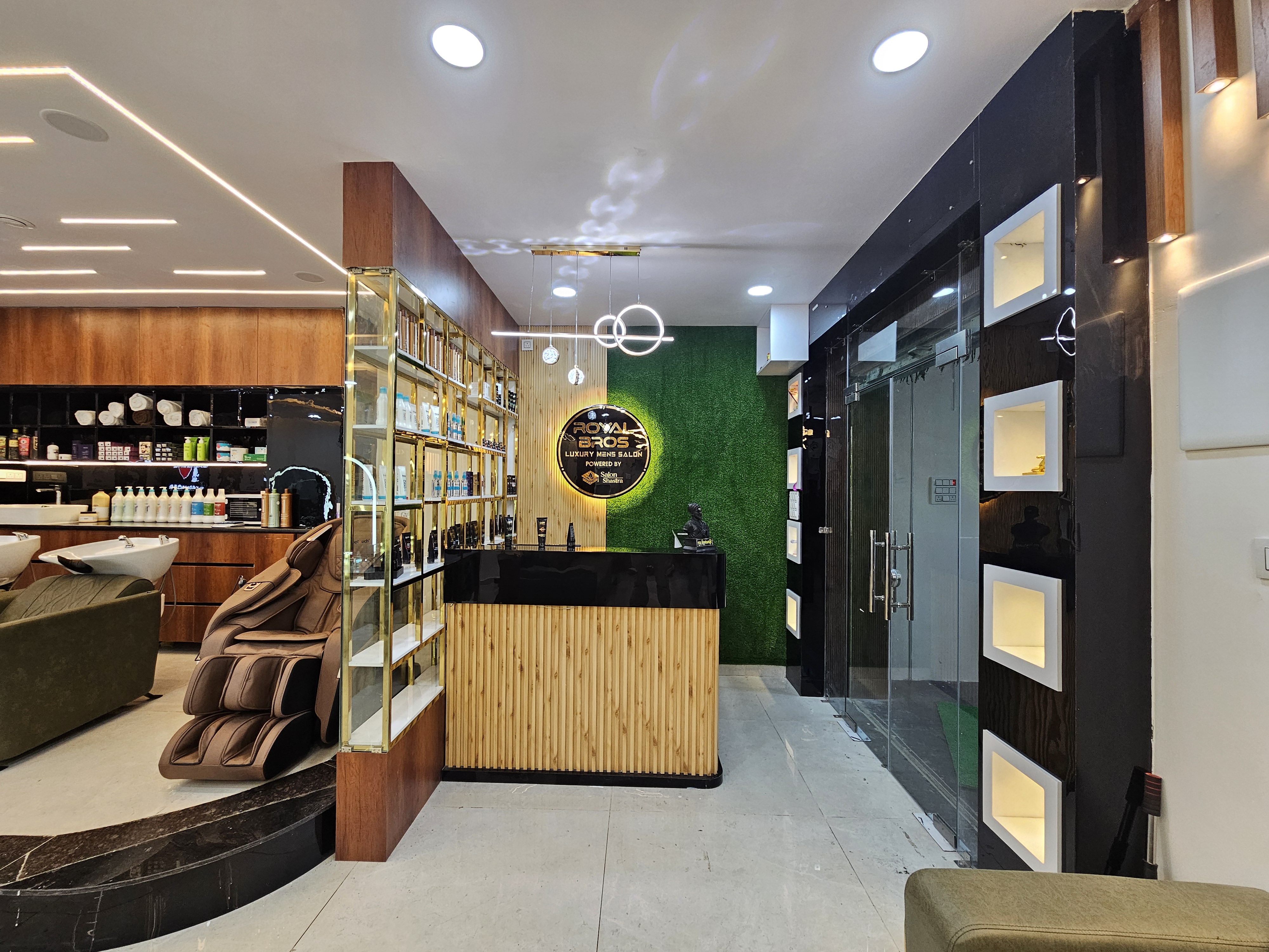 Professional beard styling Royal Bros Shadnagar